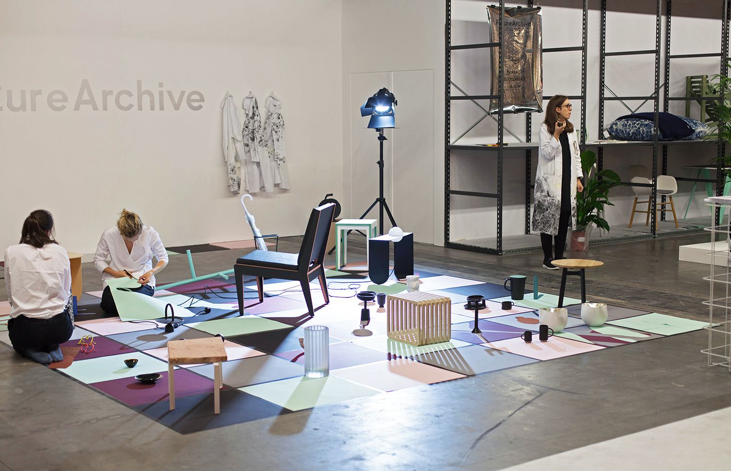 Live Collage Biennale Interieur Live Collage Biennale Interieur