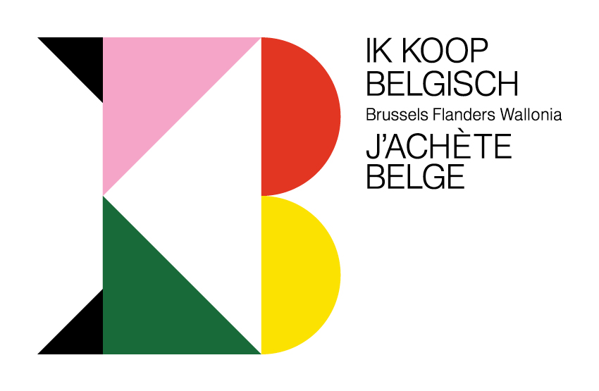 Ik Koop Belgisch logo design Lauren Grusenmeyer Ik Koop Belgisch logo design Lauren Grusenmeyer
