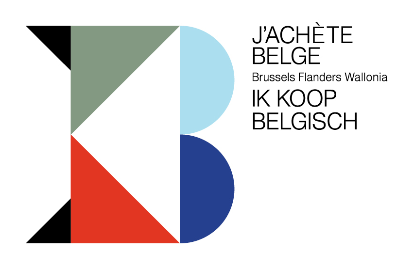 Ik Koop Belgisch logo design Lauren Grusenmeyer Ik Koop Belgisch logo design Lauren Grusenmeyer