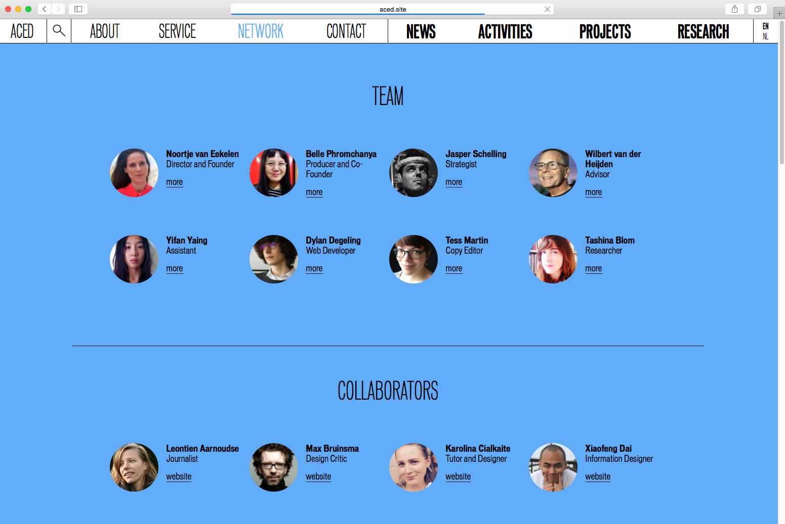 ACED ACED website