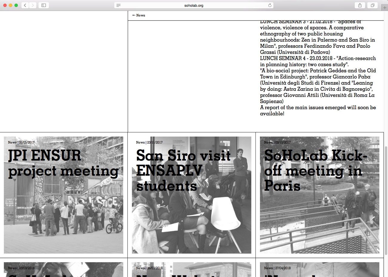 SOHOLAB SOHOLAB website